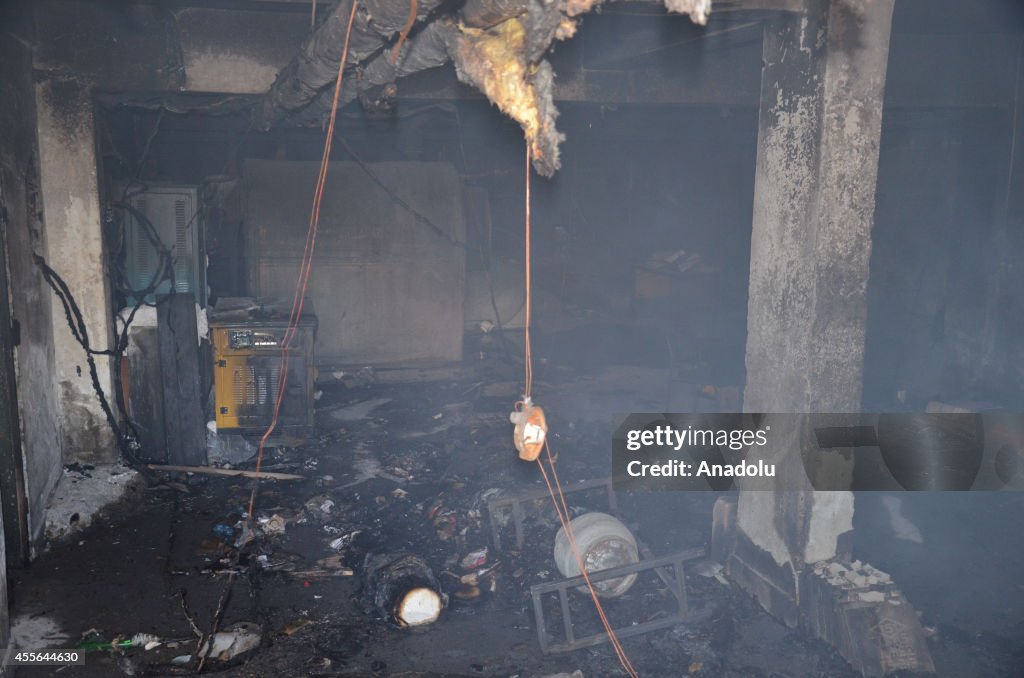Primary schools burnt down in Turkey's Hakkari