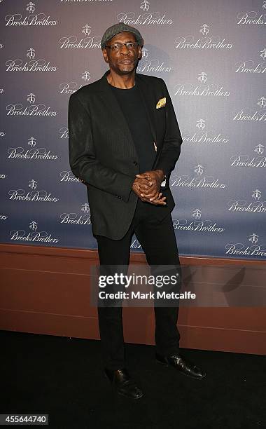 Steve Clisby arrives to celebrate the opening of Brooks Brothers Australian flagship store on September 18, 2014 in Sydney, Australia.