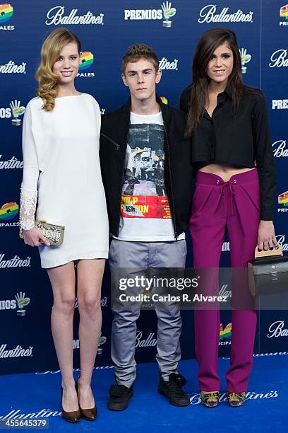 Spanish actor Patrick Criado attends the "40 Principales Awards" 2013 photocall at Palacio de los Deportes on December 12, 2013 in Madrid, Spain.