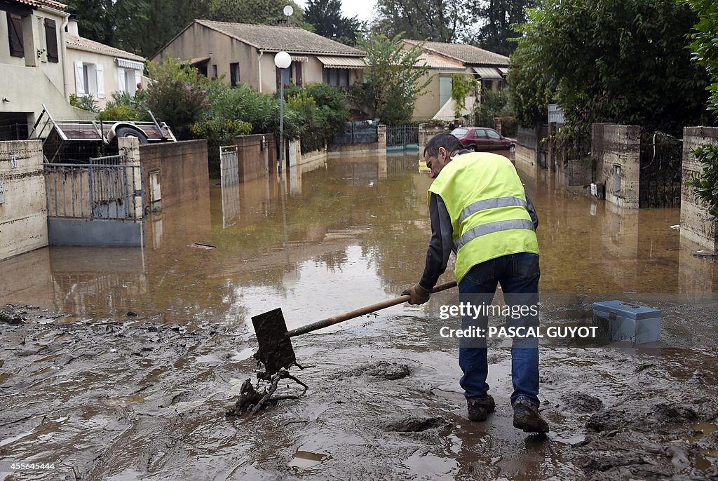 FRANCE-WEATHER-FLOOD