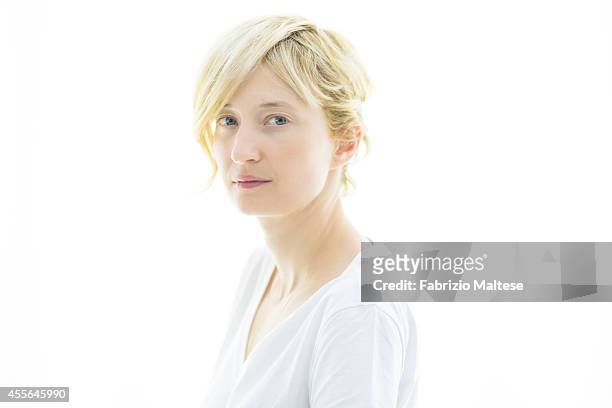 Actress Alba Rohrwacher is photographed for Self Assignment on August 30, 2014 in Venice, Italy.