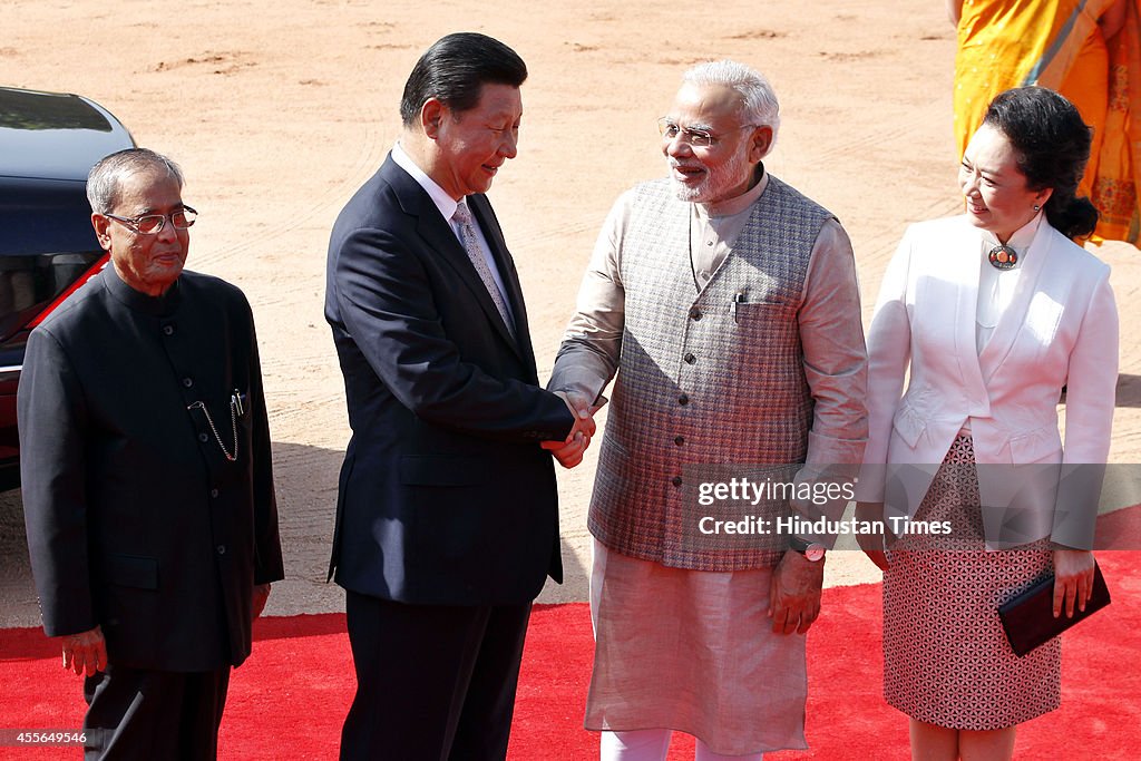 Ceremonial Reception Of Chinese President Xi Jinping