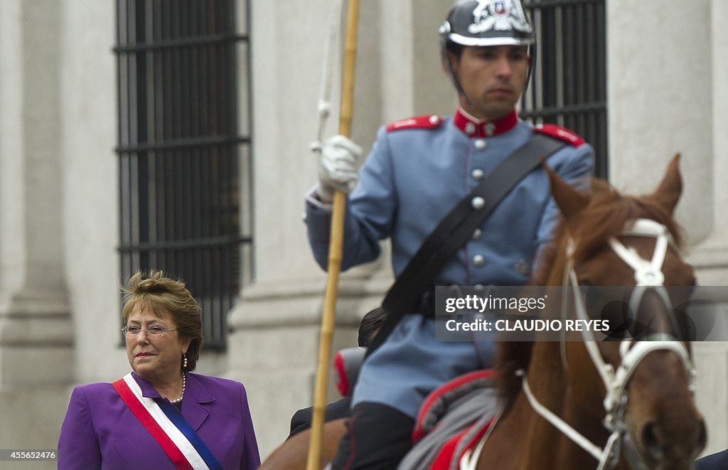 CHILE-INDEPENDENCE DAY-BACHELET