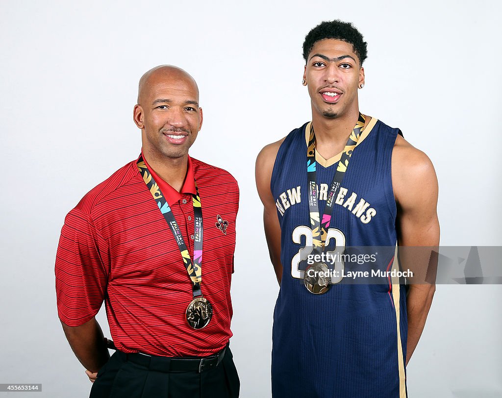 Anthony Davis FIBA World Cup Gold Medals