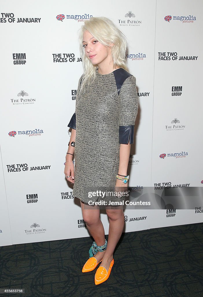 "The Two Faces Of January" New York Premiere