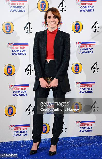 Charlotte Ritchie attends the British Comedy Awards at Fountain Studios on December 12, 2013 in London, England.