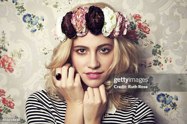 Singer Pixie Lott is photographed for Rock N Rose jewellery on October 23, 2012 in London, England.