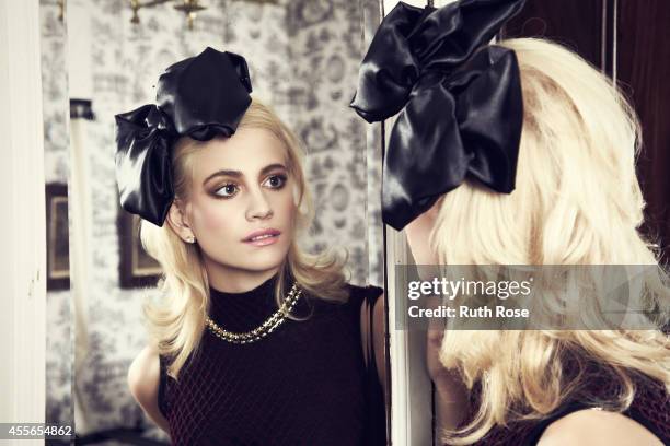 Singer Pixie Lott is photographed for Rock N Rose jewellery on October 23, 2012 in London, England.