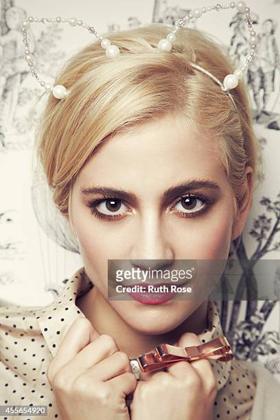 Singer Pixie Lott is photographed for Rock N Rose jewellery on October 23, 2012 in London, England.