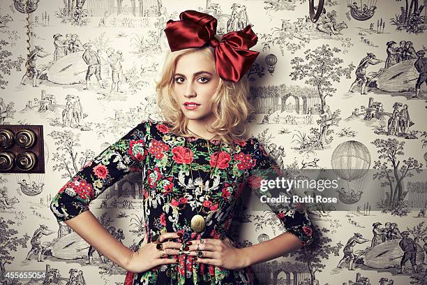 Singer Pixie Lott is photographed for Rock N Rose jewellery on October 23, 2012 in London, England.