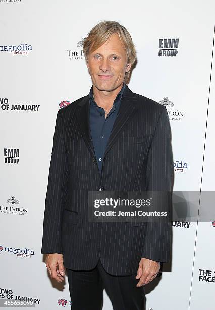 Actor Viggo Mortensen attends the "The Two Faces Of January" New York Premiere at Landmark's Sunshine Cinema on September 17, 2014 in New York City.