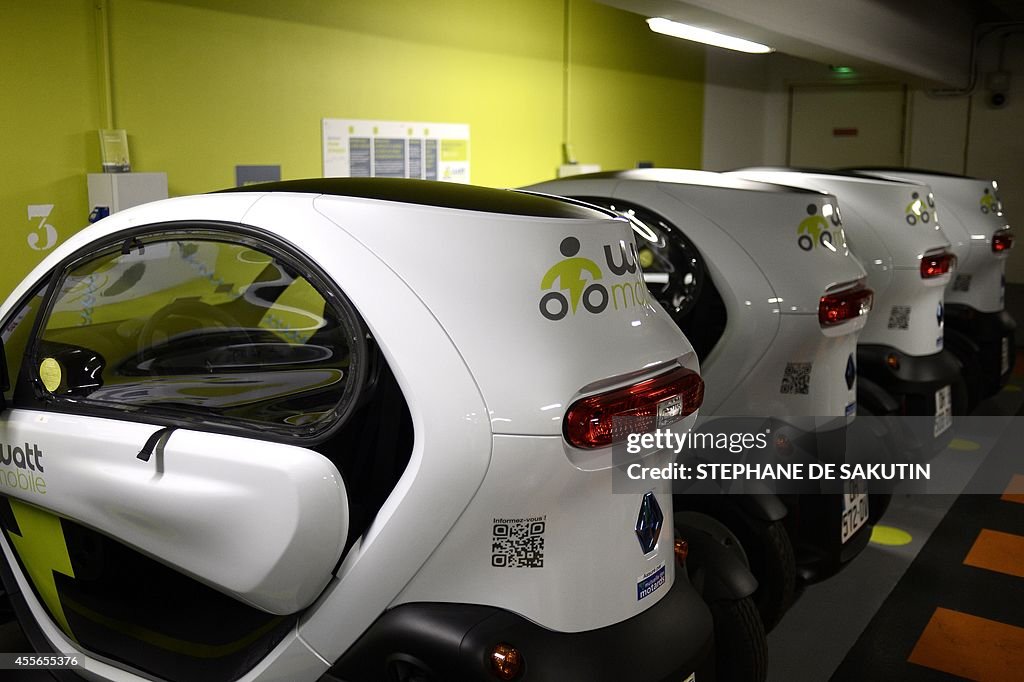 FRANCE-ECONOMY- ENVIRONMENT-WATTMOBILE