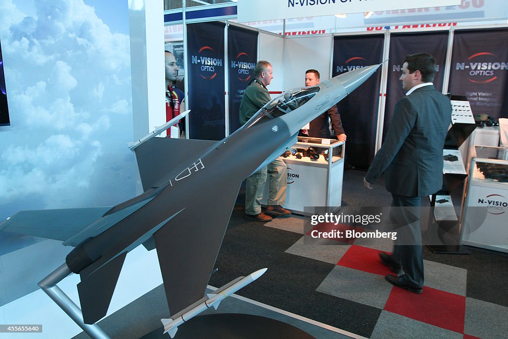 Military Arms For Sale At The Africa Aerospace And Defence Show