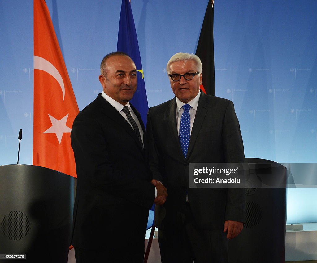 Frank-Walter Steinmeier - Mevlut Cavusoglu