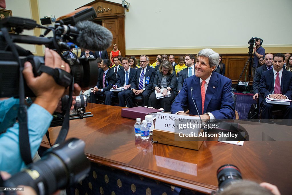 Kerry Testifies Before House Foreign Affairs Cmte On ISIL Threat