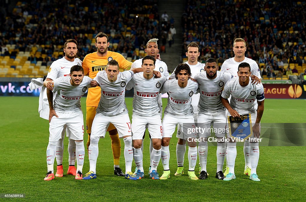 FC Dnipro Dnipropetrovsk v FC Internazionale Milano - UEFA Europa League