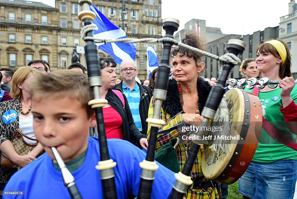 People Of Scotland Take To The Polls To Decide Their Country's Fate In Historic Vote