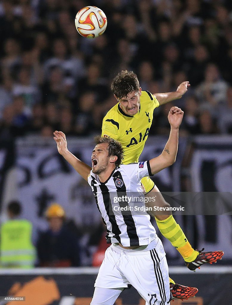 FK Partizan v Tottenham Hotspur FC - UEFA Europa League