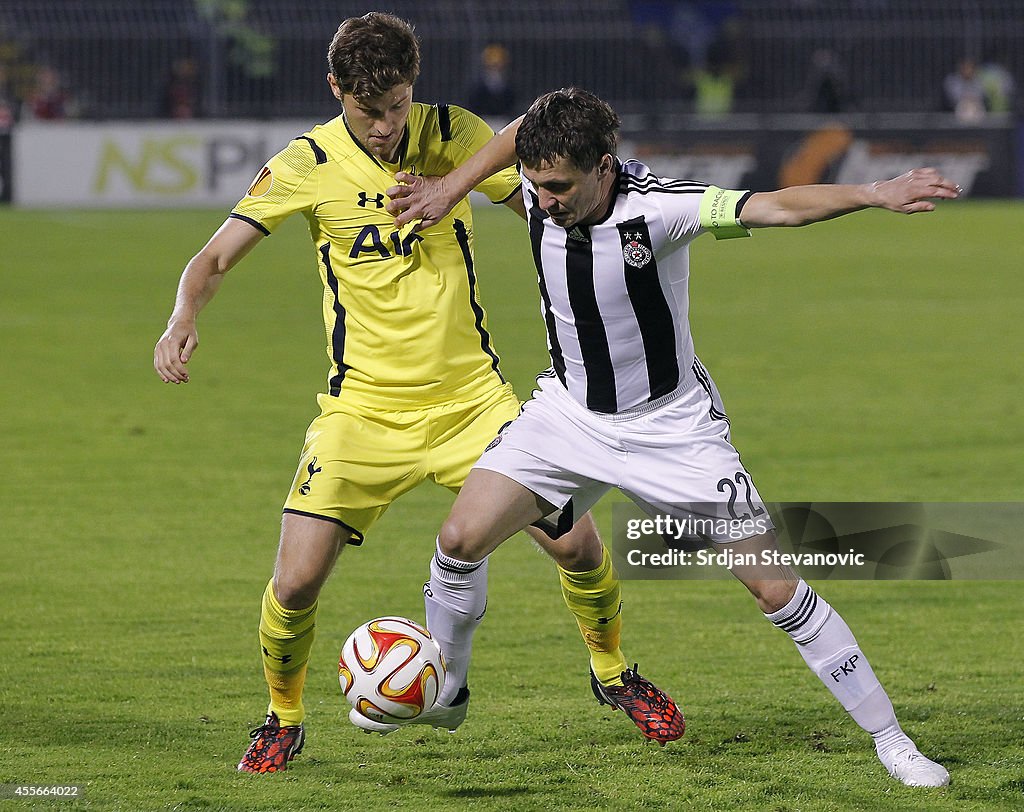 FK Partizan v Tottenham Hotspur FC - UEFA Europa League