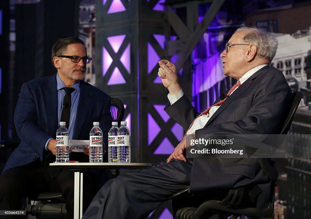 Interview With Lloyd Blankfein,Warren Buffett, Michael Bloomberg & Michigan Governor Rick Snyder