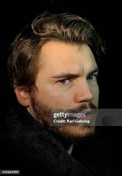 Actor Emile Hirsch appeared at a movie screening Thursday night, December 12, 2013. Hirsch portrays Navy SEAL team member Danny Dietz Jr. In the...