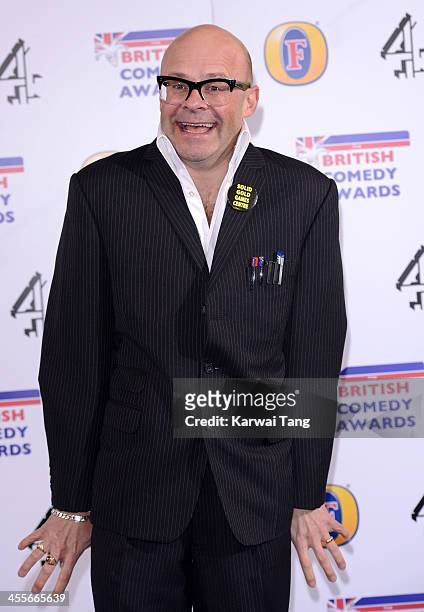 Harry Hill attends the British Comedy Awards at Fountain Studios on December 12, 2013 in London, England.