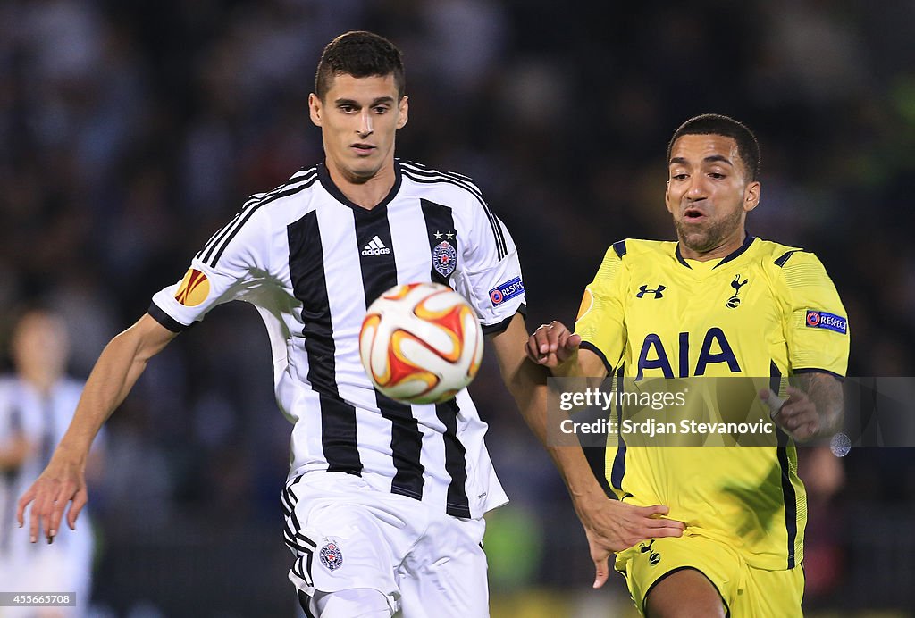 FK Partizan v Tottenham Hotspur FC - UEFA Europa League