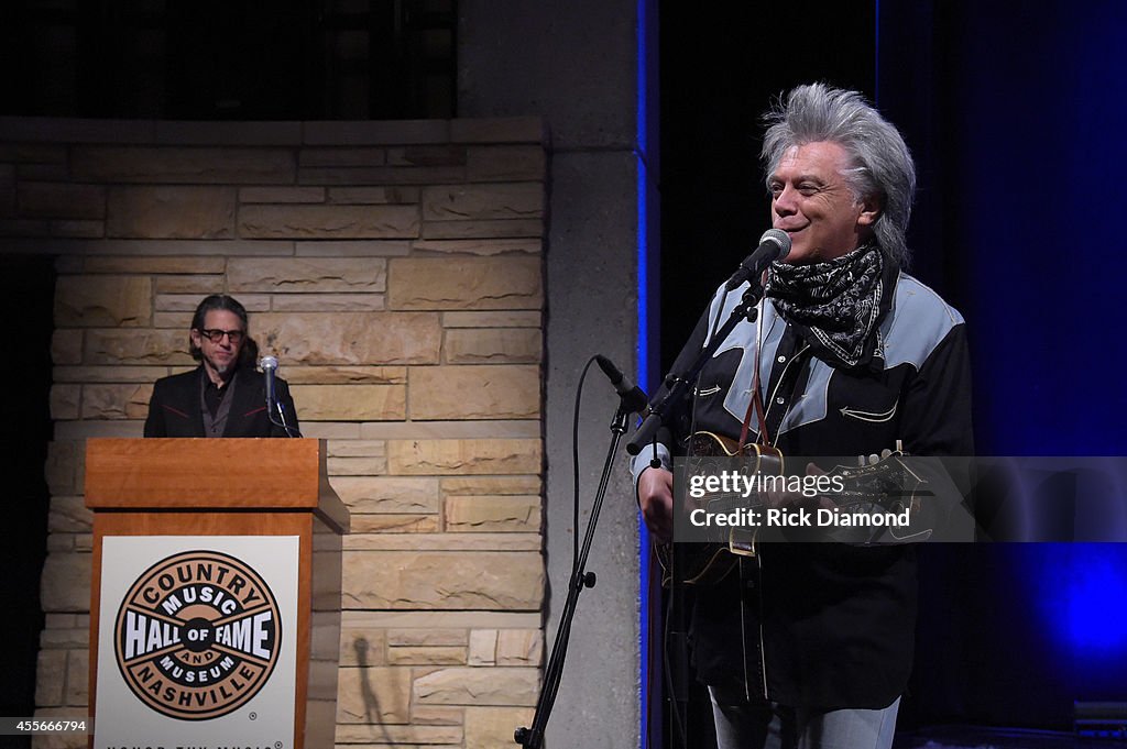 Country Music Hall Of Fame And Museum Presents Marty Stuart Interview With Scott Goldman During Americana Music Festival & Conference