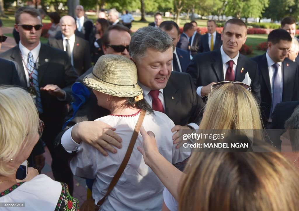 US-UKRAINE-POROSHENKO