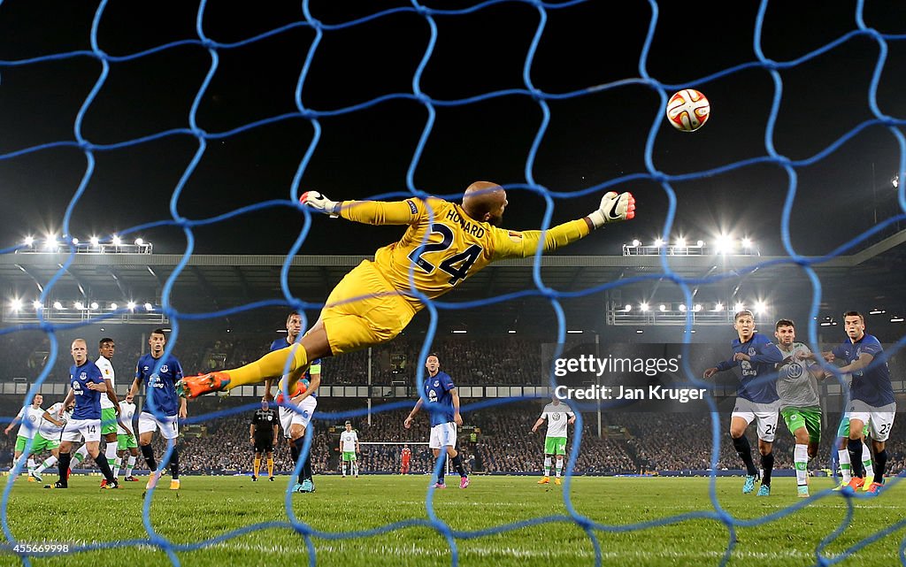 Everton FC v VfL Wolfsburg - UEFA Europa League