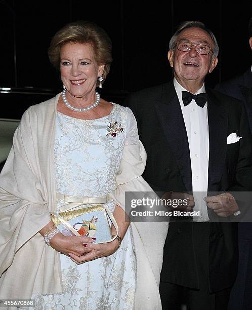 Golden Wedding Anniversary of Konstantin II and Annemarie of Greece, News Photo