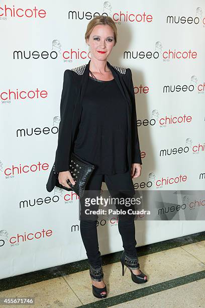 Spanish actress Maria Estevez attends Chicote Opening Season Party at 'Museo Chicote' on September 18, 2014 in Madrid, Spain.