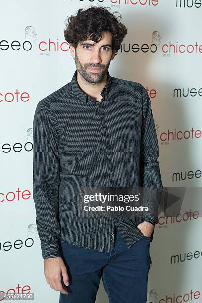 Spanish actor Tamar Novas attends Chicote Opening Season Party at 'Museo Chicote' on September 18, 2014 in Madrid, Spain.