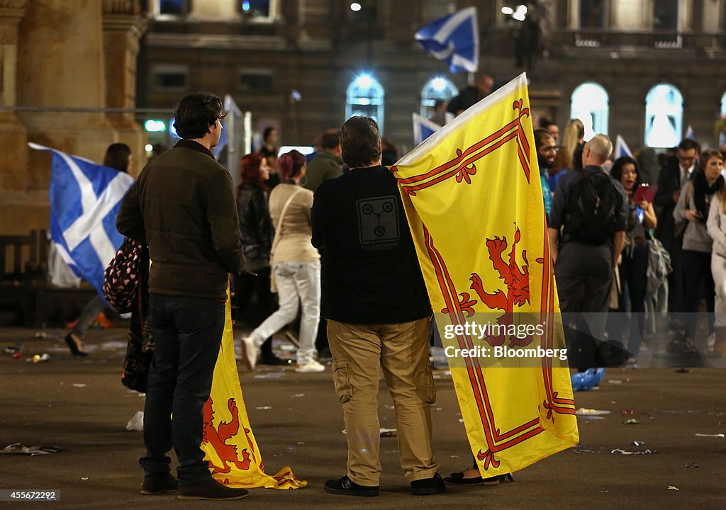 Scottish Independence Referendum Vote Night