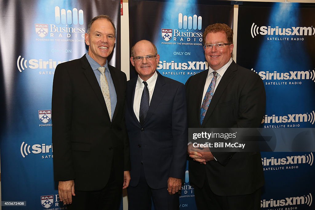 Official Ribbon Cutting Ceremony To Mark The Opening Of SiriusXM's Business Radio Powered By the Wharton School