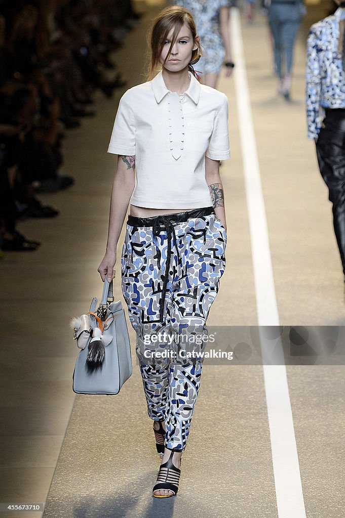 Fendi - Runway RTW - Spring 2015 - Milan Fashion Week