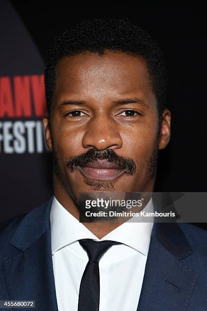 Actor Nate Parker attends BEYOND THE LIGHTS opening The Urbanworld Film Festival at SVA Theater on September 18, 2014 in New York City.