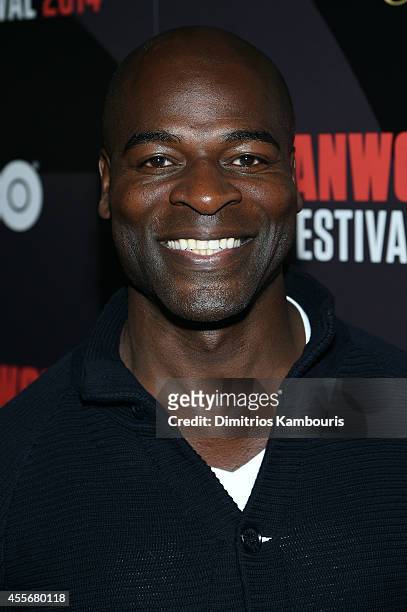 Actor Hisham Tawfiq attends BEYOND THE LIGHTS opening The Urbanworld Film Festival at SVA Theater on September 18, 2014 in New York City.
