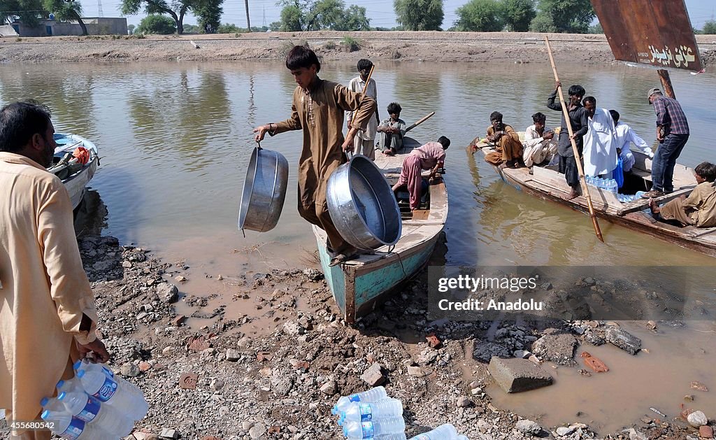 Heavy monsoon rains in Pakistan