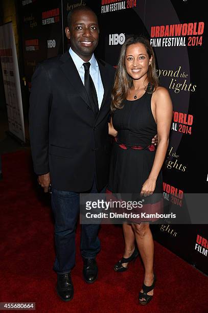 Founder of Urbanworld Film Festival, Stacy Spikes and Urbanworld Film Festival Executive Producer, Gabrielle Glore attend BEYOND THE LIGHTS opening...