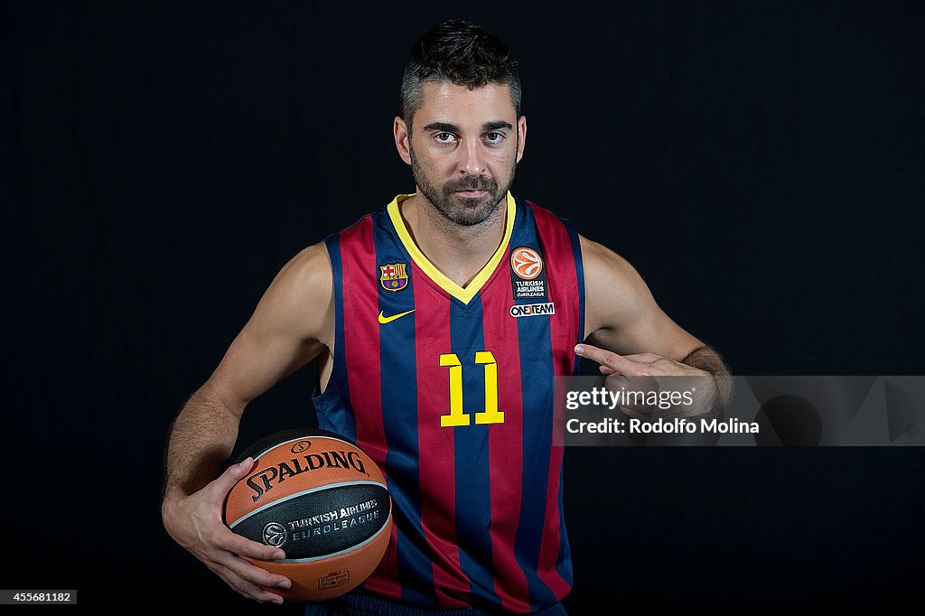 FC Barcelona 2014/2015 Turkish Airlines Euroleague Basketball Media Day