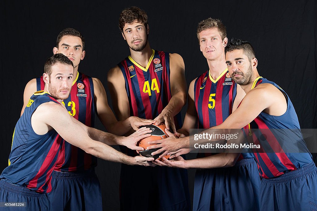 FC Barcelona 2014/2015 Turkish Airlines Euroleague Basketball Media Day