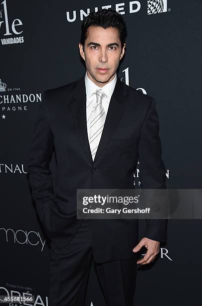 Honoree Nicolas Felizola attends "2014 Icons of Style Gala Hosted by Vanidades" at Mandarin Oriental Hotel on September 18, 2014 in New York City.