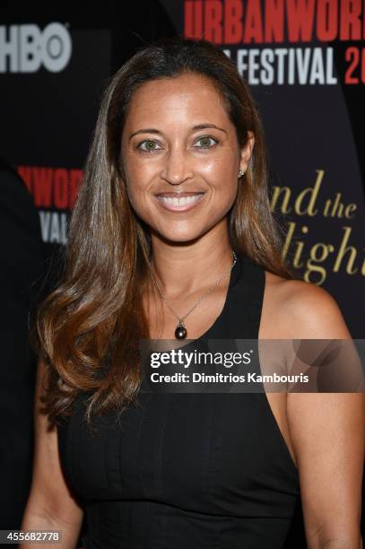 Urbanworld Film Festival Executive Producer, Gabrielle Glore attends BEYOND THE LIGHTS opening The Urbanworld Film Festival at SVA Theater on...