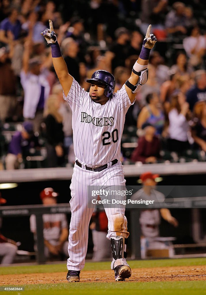 Arizona Diamondbacks v Colorado Rockies