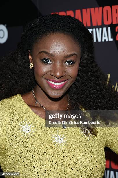 Saycon Sengbloh attends BEYOND THE LIGHTS opening The Urbanworld Film Festival at SVA Theater on September 18, 2014 in New York City.