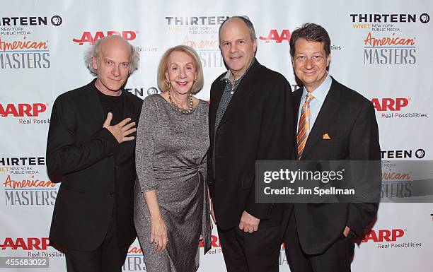 Director/photographer Timothy Greenfield-Sanders, editorial director of AARP media Myrna Blyth, American Masters vice president of programming...