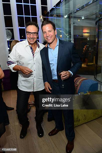 Billy Nigro and Steve Schaeffer attend Philadelphia Style Magazine Cover Event Hosted by Ali Larter at Radisson Blu Warwick Hotel on September 18,...