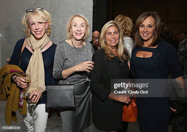 Editorial director of AARP Media Myrna Blyth and TV personality Rosanna Scotto attend American Masters; The Boomer List NYC Premiere on September 18,...