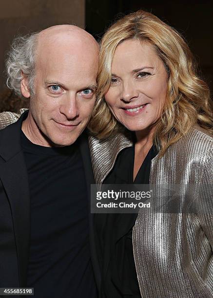 Director/photographer Timothy Greenfield-Sanders and actress Kim Cattrall attend American Masters; The Boomer List NYC Premiere on September 18, 2014...